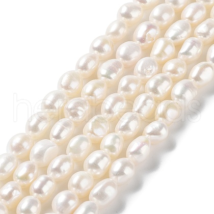 Natural Cultured Freshwater Pearl Beads Strands PEAR-Z002-21-1