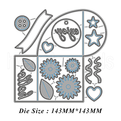 Carbon Steel Cutting Dies Stencils SCRA-PW0001-211-1