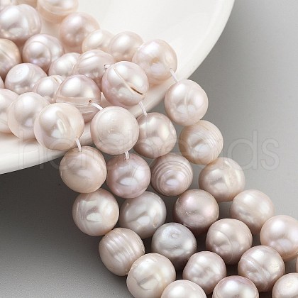 Natural Cultured Freshwater Pearl Beads Strands PEAR-C003-21E-1