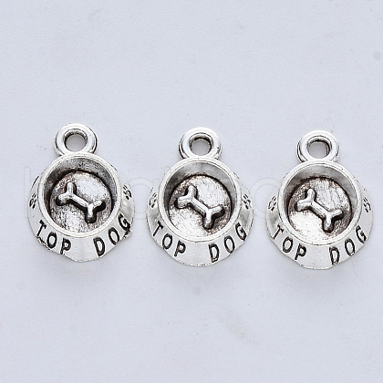 Tibetan Style Alloy Pendants TIBE-R316-044AS-RS-1