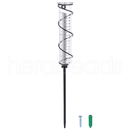 7 Inch Capacity Spiral Rain Gauge Set TOOL-WH0051-23EB-1