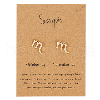 Alloy Stud Earrings WG604A7-10-1