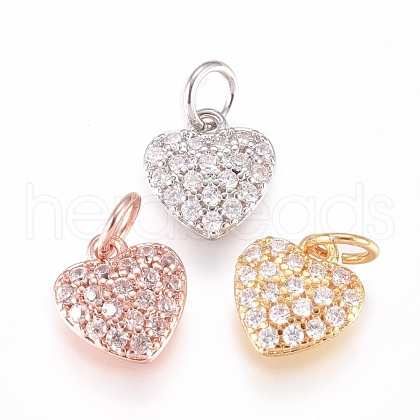 Brass Charms ZIRC-L070-85-1