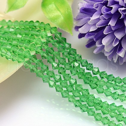 Faceted Imitation Austrian Crystal Bead Strands G-M180-5mm-15A-1