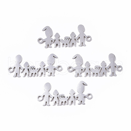 Tarnish Resistant 201 Stainless Steel Links connectors STAS-R104-011P-1