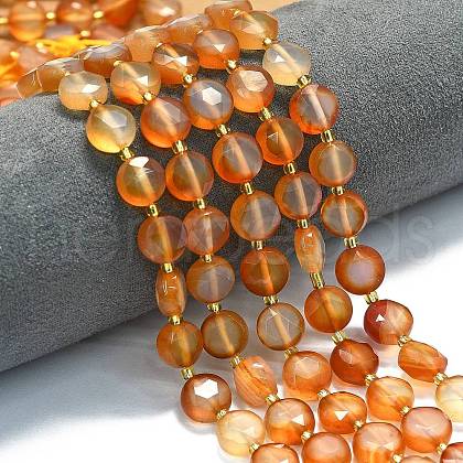 Natural Carnelian Beads Strands G-C116-A90-01-1
