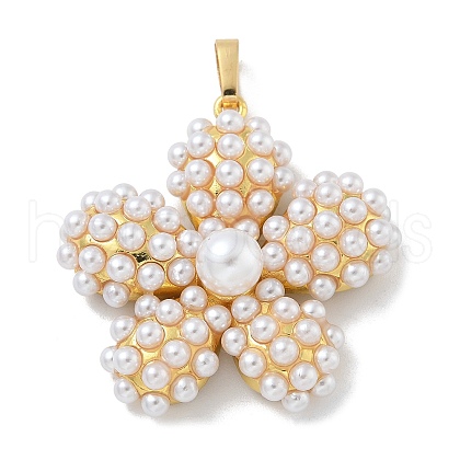 Rack Plating Brass Pendants KK-G515-36G-1