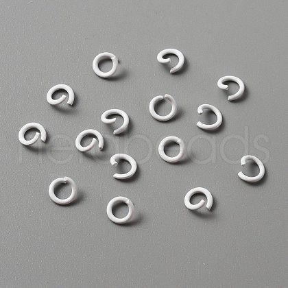 Zinc Alloy Open Jump Rings FIND-WH0014-79F-1