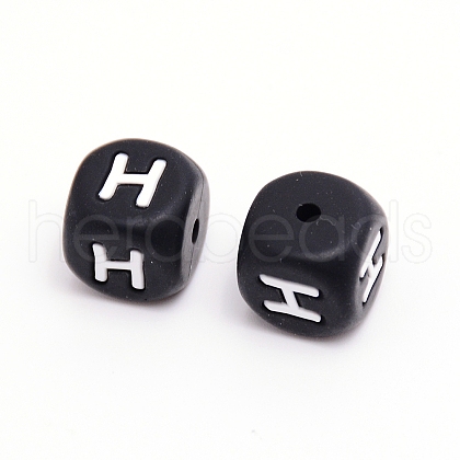 Silicone Beads SIL-WH0002-25A-H-1