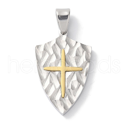Ion Plating(IP) 304 Stainless Steel Pendants STAS-Z075-03P-1
