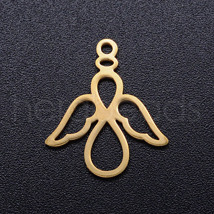 Ion Plating(IP) 304 Stainless Steel Pendants A-STAS-Q201-JN313-2-1