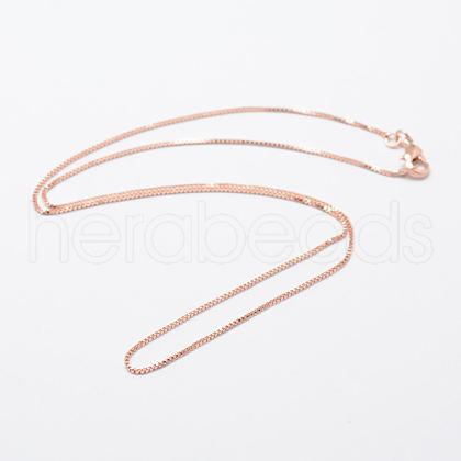 Rack Plating Brass Handmade Necklace Making CHC-E012-03RG-FF-1