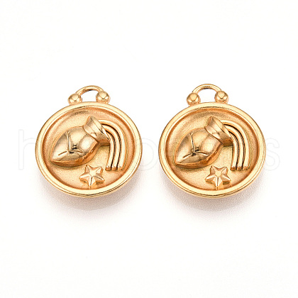 304 Stainless Steel Pendants STAS-N109-148G-11-1
