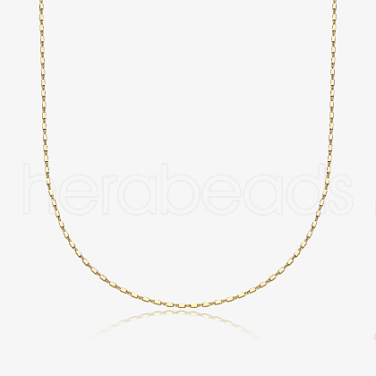 925 Sterling Silver Link Chain Necklaces EJ2248-4-1
