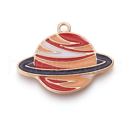 Alloy Enamel Pendants X-ENAM-P161-01C-1