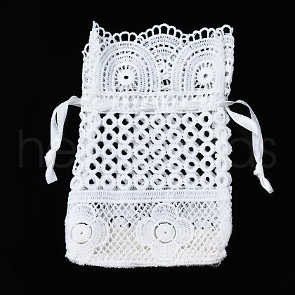 Cotton & Milk Fiber Drawstring Gift Bags OP-Q053-005-1