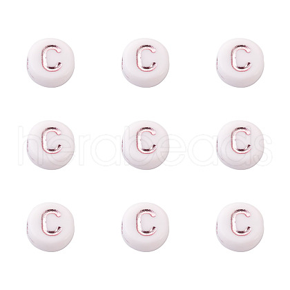 Plating Acrylic Beads PACR-CW0001-02B-1