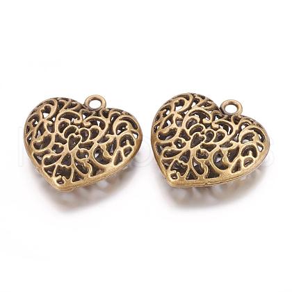 Alloy Pendants EA11859Y-AB-1