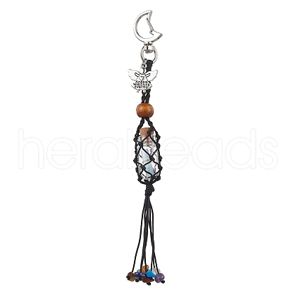 Wish Bottle Pendant Decoration HJEW-JM01808-02-1
