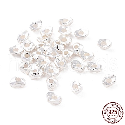 925 Sterling Silver Beads STER-D035-06S-1