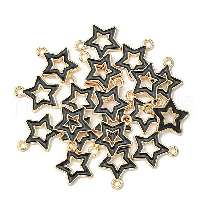 Alloy Enamel Pendants ENAM-YW0003-01B-1