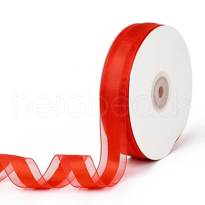 Solid Color Organza Ribbons ORIB-E005-B12-1