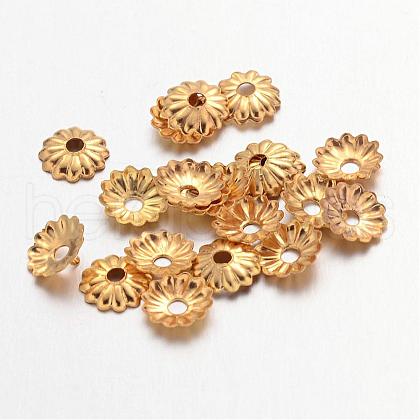 Iron Bead Caps IFIN-D023-G-1