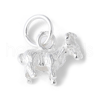 925 Sterling Silver 3D Chinese Zodiac Charms STER-P066-01S-08-1