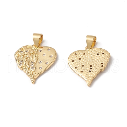 Rack Plating Brass Pendants KK-D087-24G-1