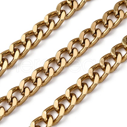 Oxidation Aluminum Cuban Link Chains CHA-S002-04G-1