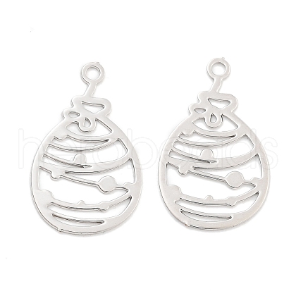 Long-Lasting Plated Brass Pendants KK-K336-56P-1