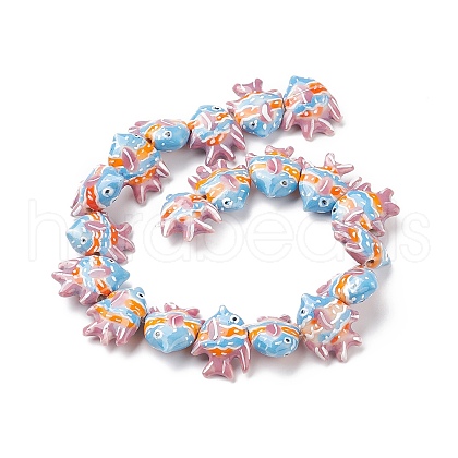 Handmade Porcelain Beads X1-PORC-G002-54G-1