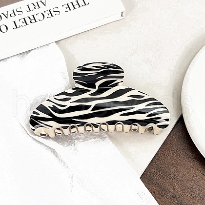 Plastic Claw Hair Clips PW-WG9359F-02-1