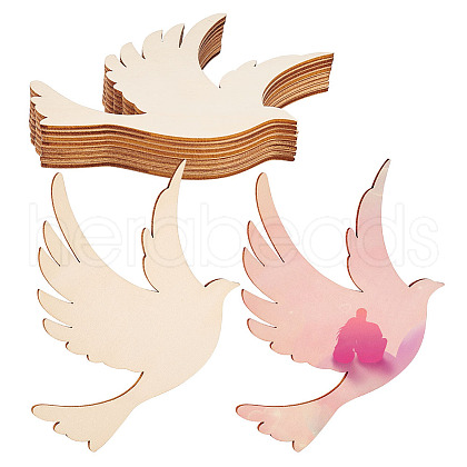 Unfinished Wooden Pieces WOOD-WH0002-32H-1