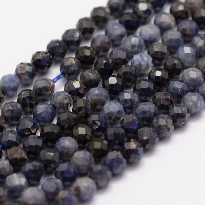 Natural Sapphire Beads Strands G-F460-45A-1