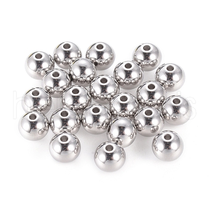 Non-Tarnish Stainless Steel Beads X-STAS-R033-8mm-1