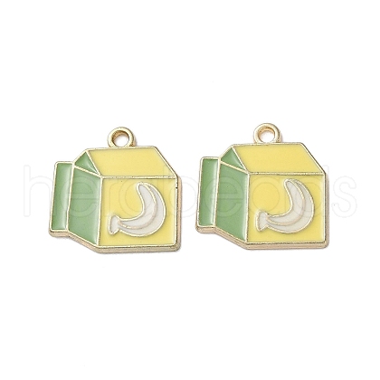 Alloy Enamel Pendants FIND-O003-06C-G-1