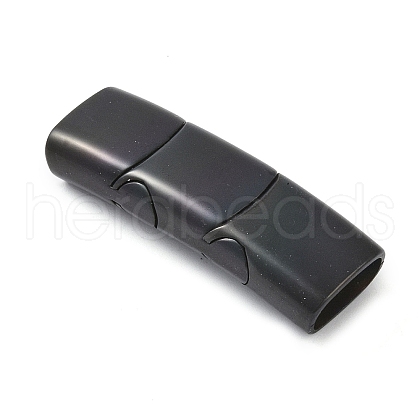 Ion Plating(IP) 316 Surgical Stainless Steel Magnetic Clasps with Glue-in Ends STAS-F269-04B-03-1