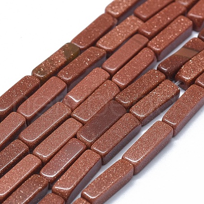 Synthetic Goldstone Beads Strands G-F631-E09-1