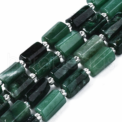Natural Fuchsite Beads Strands G-S376-011-1-1