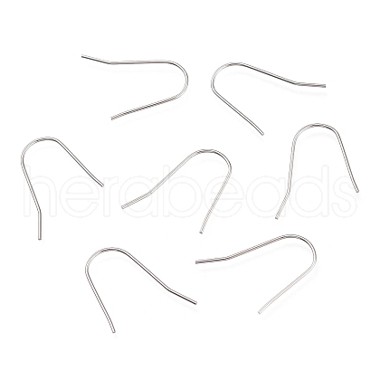 Tarnish Resistant 201 Stainless Steel Earring Hooks. Ear Wire STAS-O137-25P-A-1