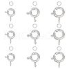GOMAKERER 925 Sterling Silver Spring Ring Clasps with Open Jump Rings STER-GO0001-04S-1