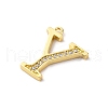Rack Plating Brass Micro Pave Cubic Zirconia Pendant KK-H449-76G-14-2