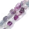 Raw Rough Natural Fluorite Beads Strands G-I279-B19-2