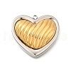 304 Stainless Steel Pendants STAS-M123-03I-PG01-1