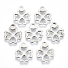 Non-Tarnish 201 Stainless Steel Charms STAS-R116-023-1