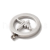 Non-Tarnish 304 Stainless Steel Pendants STAS-M311-08P-3