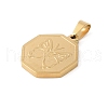 Stainless Steel Pendants STAS-S121-02G-2