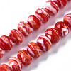 Handmade Lampwork Beads Strands LAMP-T007-12C-1
