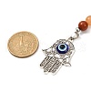 Chakra Gemstone Keychain PALLOY-JF01063-3